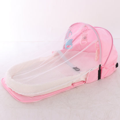 Portable Foldable Bionic Baby Anti-mosquito Isolation Bed