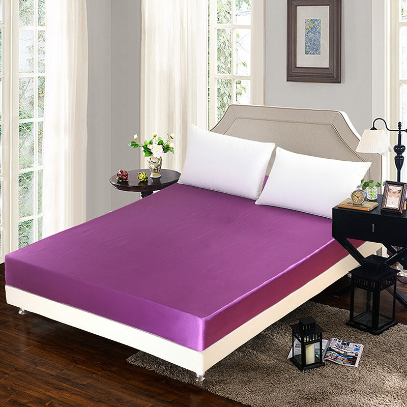 Silk bed sheet mattress