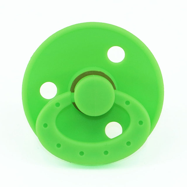 Nursing Baby Silicone Soother Pacifier Bpa Free Soft