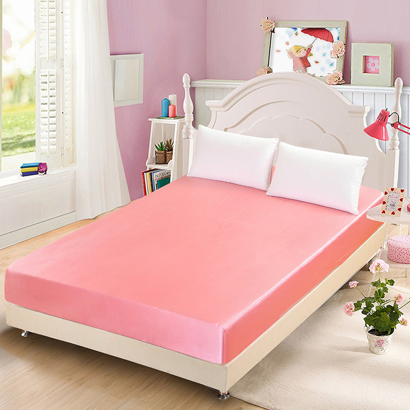 Silk bed sheet mattress