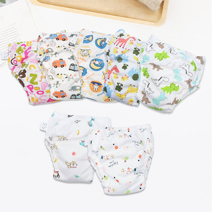 Training Underwear Leak Proof Pure Cotton Baby Toilet Diapers