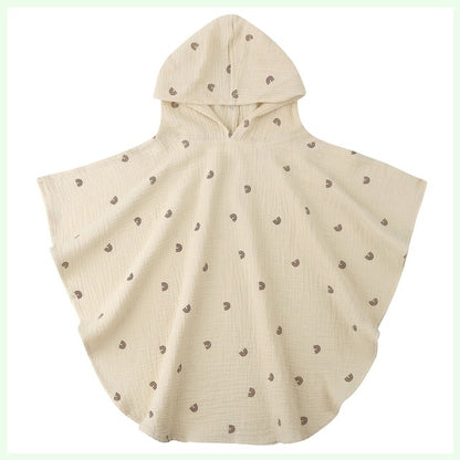 Soft Cotton Baby Hooded Towel Bath Towel For Boys Girls Bath