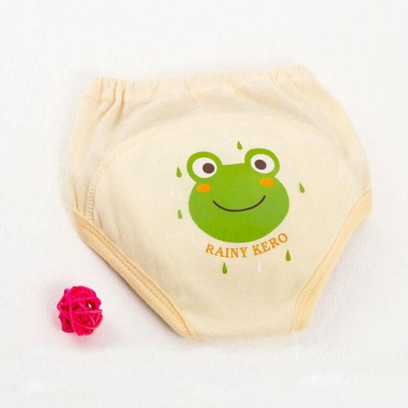 Reusable Nappies Training Pants 4 Layers Baby Shorts Underwear Waterproof Cotton Potty Infant Urinate Pants