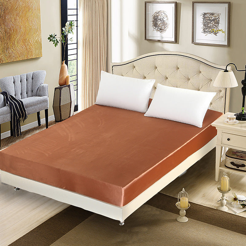 Silk bed sheet mattress