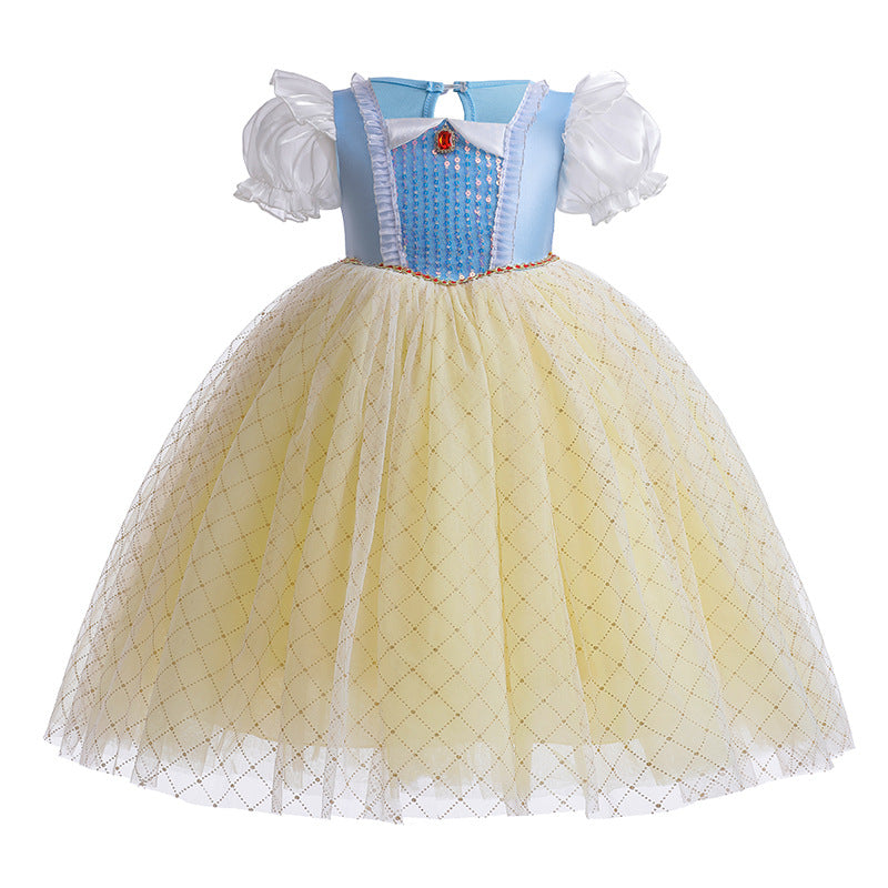 Children's Day Clothing Girls' Short Sleeve Dress