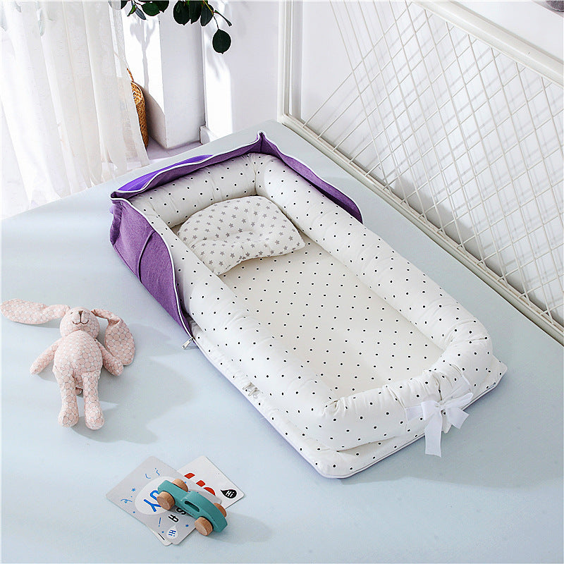 Cotton Portable Foldable Baby Bed