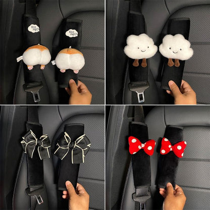 Car Accessories Seat Belt Shoulder Cover Extended Cute Interior