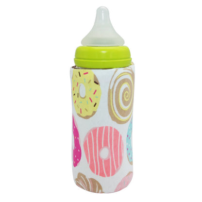 USB Milk Water Warmer Travel Stroller Insulated Bag Portable Baby Nursing Bottle Heater Cover Baby Food Warmer Bottle Warmer