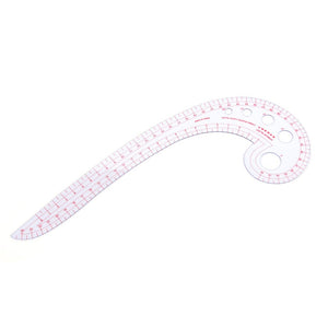 Comma Curve Ruler 6-word Multi-function Proofing