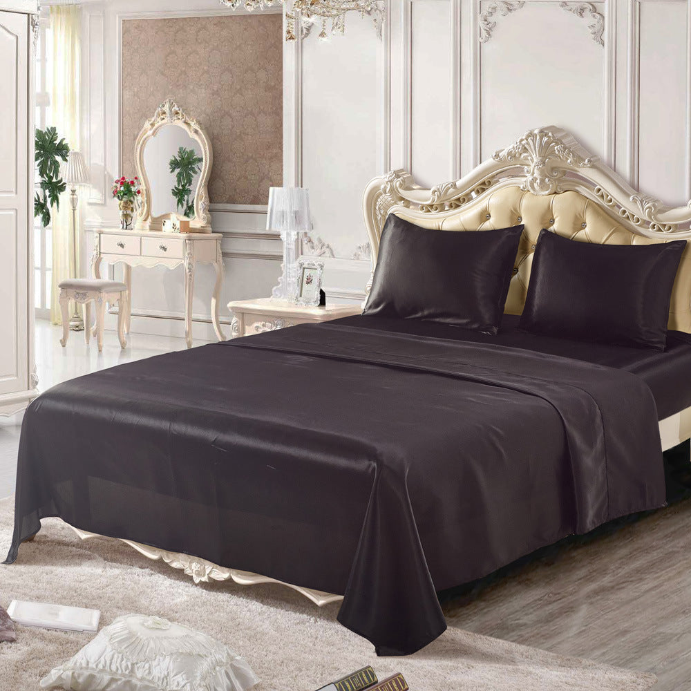 Imitation silk bedding