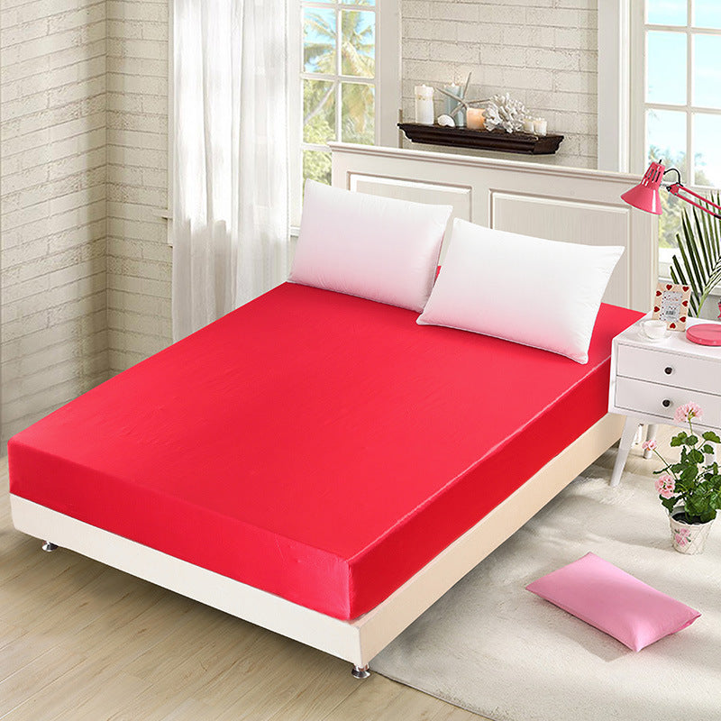 Silk bed sheet mattress