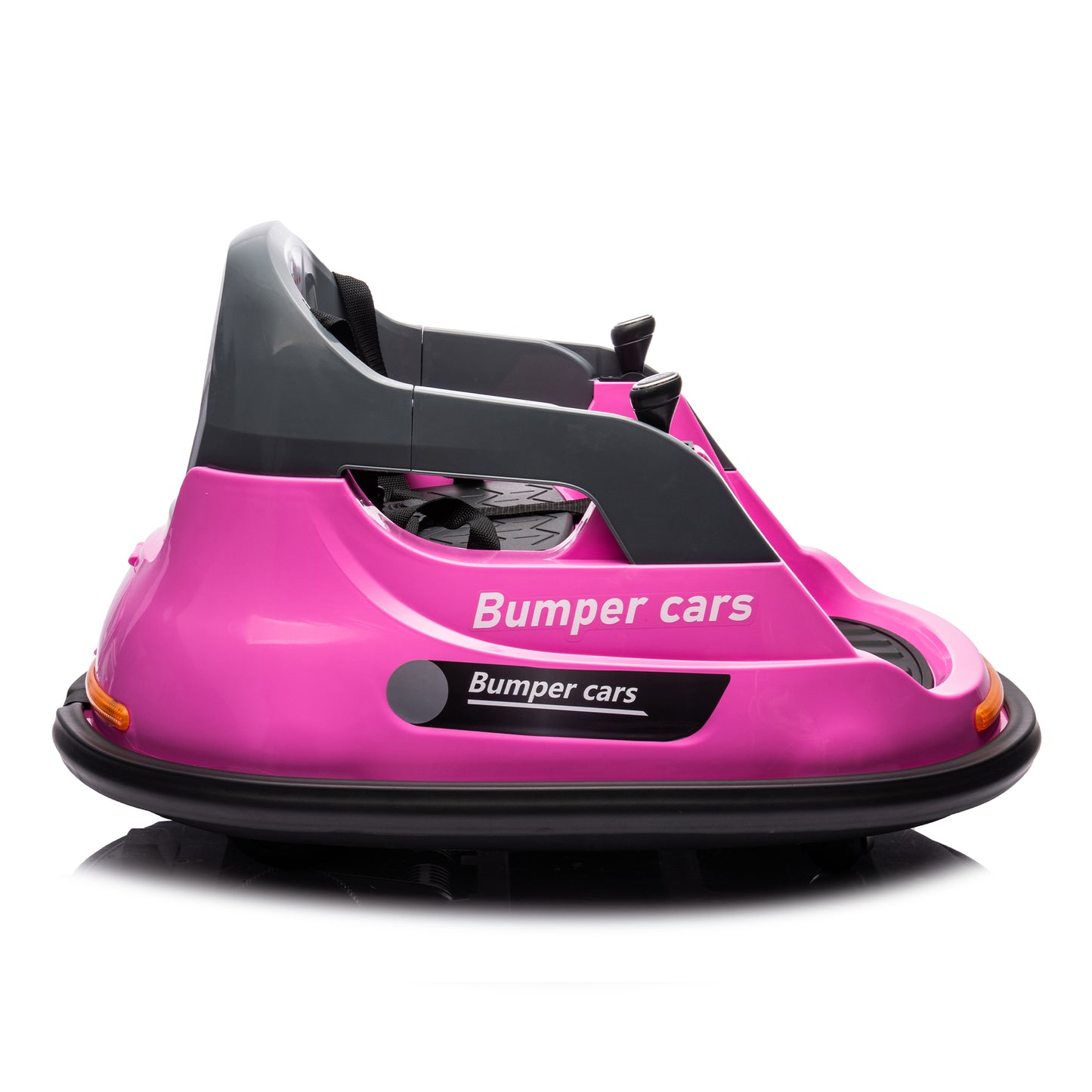 Pink 12V ride on bumper car for kids 1.5-5 Years Old Baby Bumping Toy Gifts