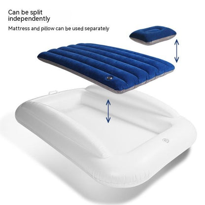 Children's Airbed Small Household Nap Floatation Bed Outdoor Travel Bed Portable Foldable Mattress