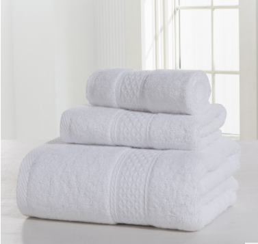 Cotton soft double-sided thickening towel skin-friendly bath towel beauty salon bathrobe bath towel set