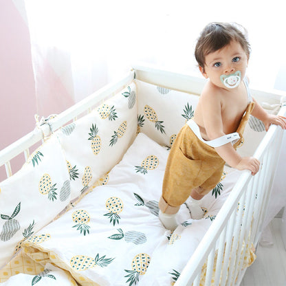 Three-piece baby bedding set