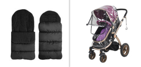 Stroller windshield