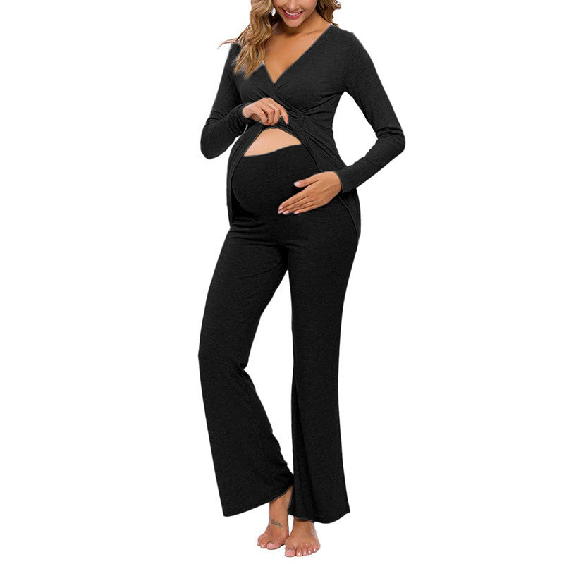 Maternity nursing pajamas