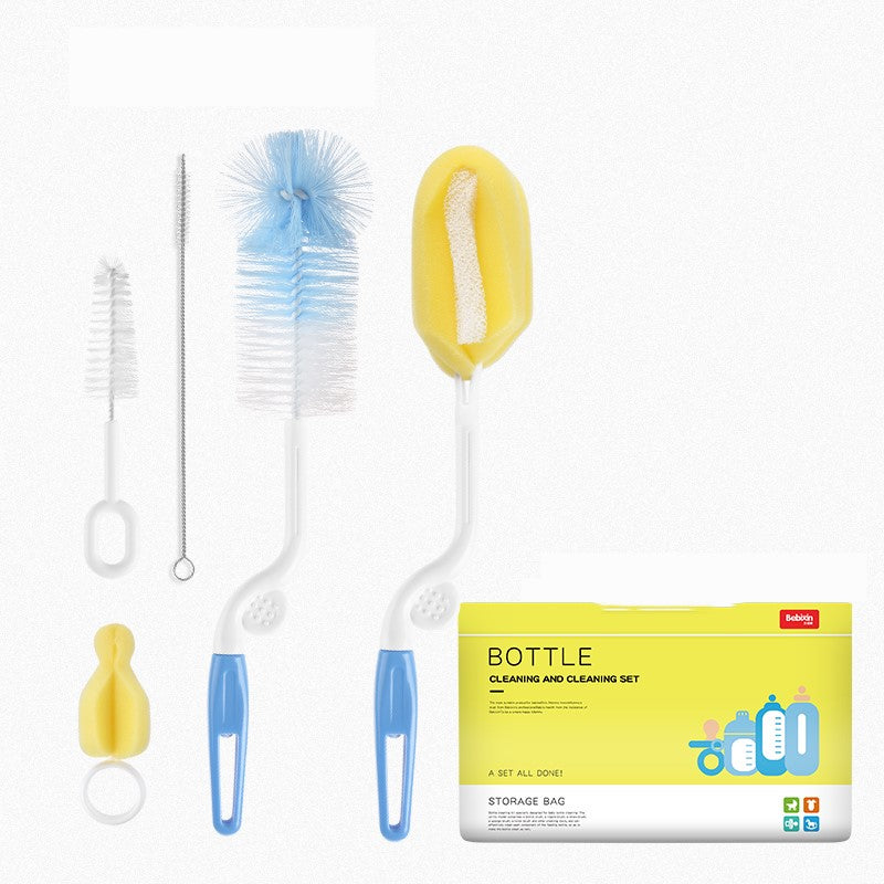 Baby bottle brush cleaning brush set