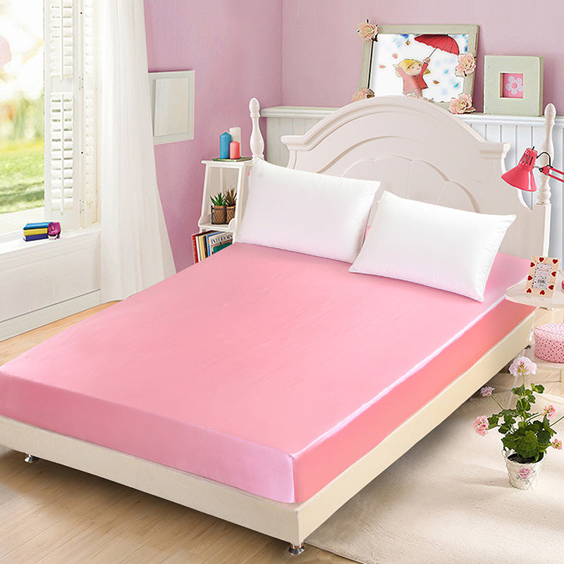 Silk bed sheet mattress