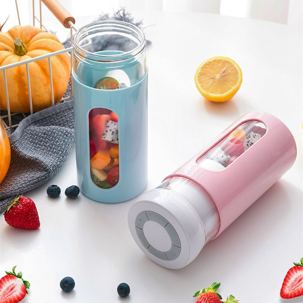 Portable Blender Electric Fruit Juicer USB Rechargeable Smoothie Blender Mini Fruit Juice Maker Handheld Kitchen Mixer Vegetable Blenders