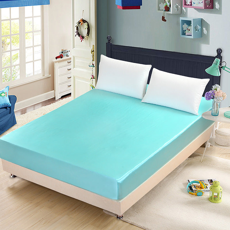 Silk bed sheet mattress