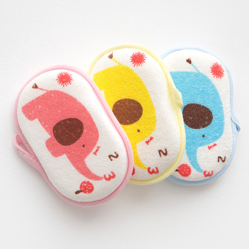 Baby bath cotton baby bath sponge