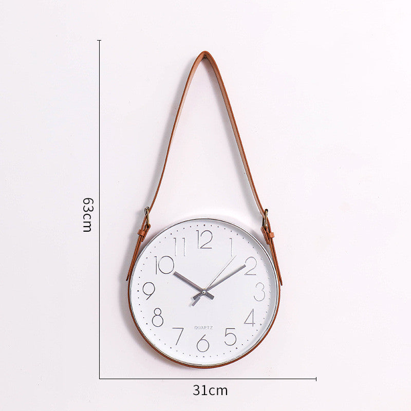 Mute wall decoration wall clock