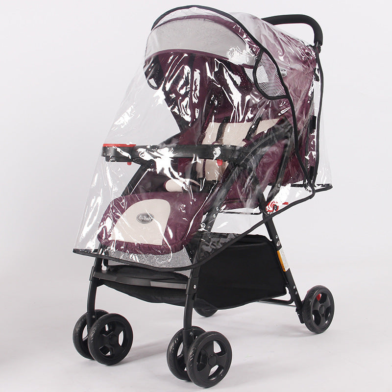 Stroller windshield