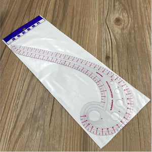 Comma Curve Ruler 6-word Multi-function Proofing