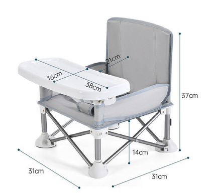 Children's Dining Chair Baby Table Foldable Portable