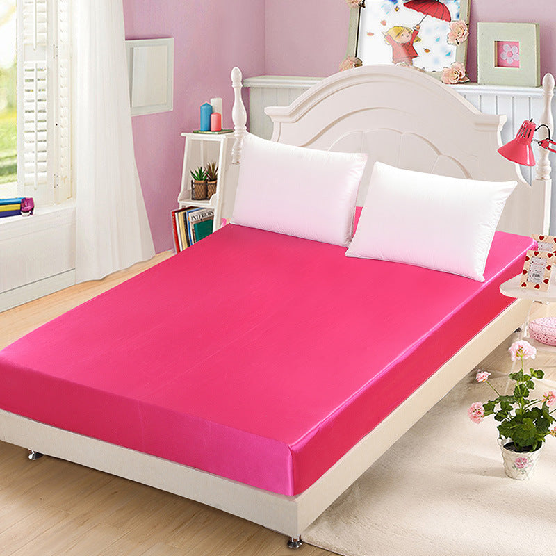 Silk bed sheet mattress