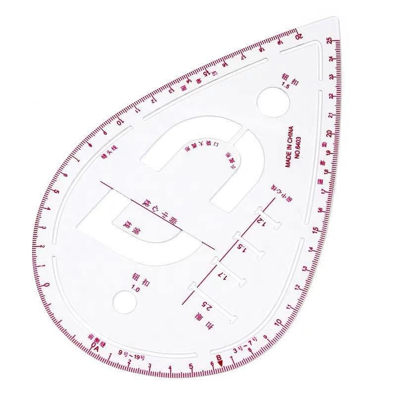 Grading Ruler Clothing Proofing And Plate Making