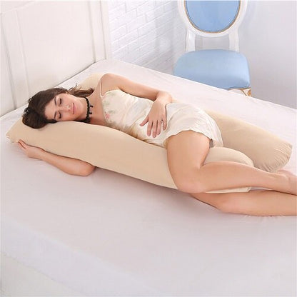 Pregnancy Pillow Bedding Full Body Pillow for Pregnant Women Comfortable U-Shape Cushion Long Side Sleeping Support Pillows