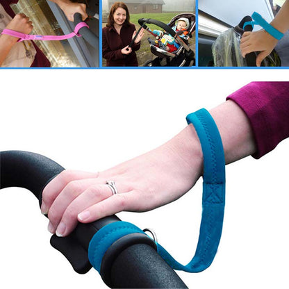 Stroller Safety Wristband Bracelet Bebe Accessories Armrest Fittings Protective Seat Belt Stroller Accessories