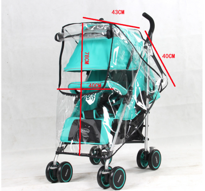 Stroller windshield