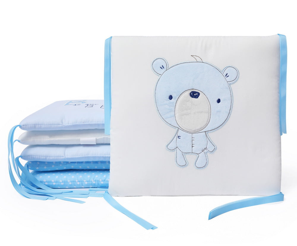 Baby Bedding Blue BB Bear Bed Fence