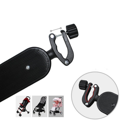 Baby Stroller Accessories Adjustable Pedal Foot Support Long Foot Support Board