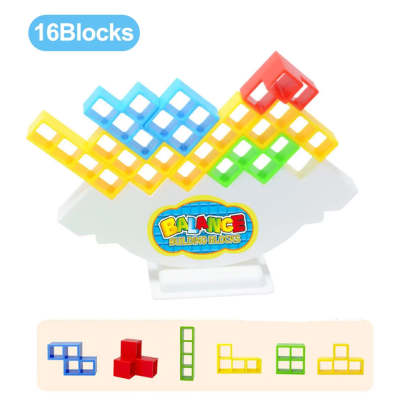 Balance Stacking Board Games Kids Adults Tower Block Toys For Family Parties Travel Games Boys Girls Puzzle Buliding Blocks Toy