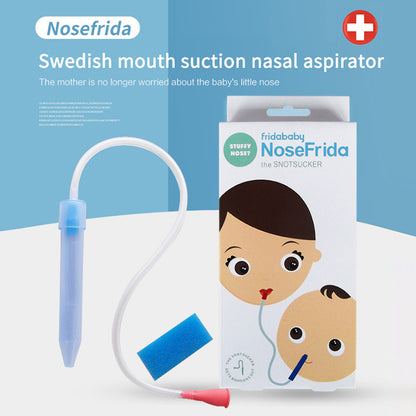 Baby Mouth Suction Nose Baby Cleaning Nose Anti-ride Nose Frida Nasal Aspirator Baby Health Care Medicine Dropper Accessories